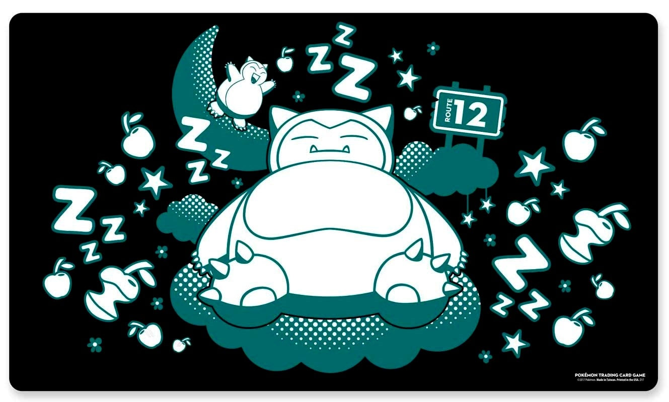 Pokemon TCG: Snoozing Snorlax Playmat - Playmats Sealed
