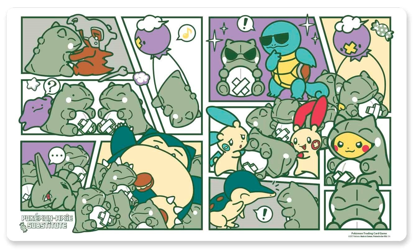 Pokemon TCG: Pokemon-Amie Substitute Playmat - Playmats Sealed