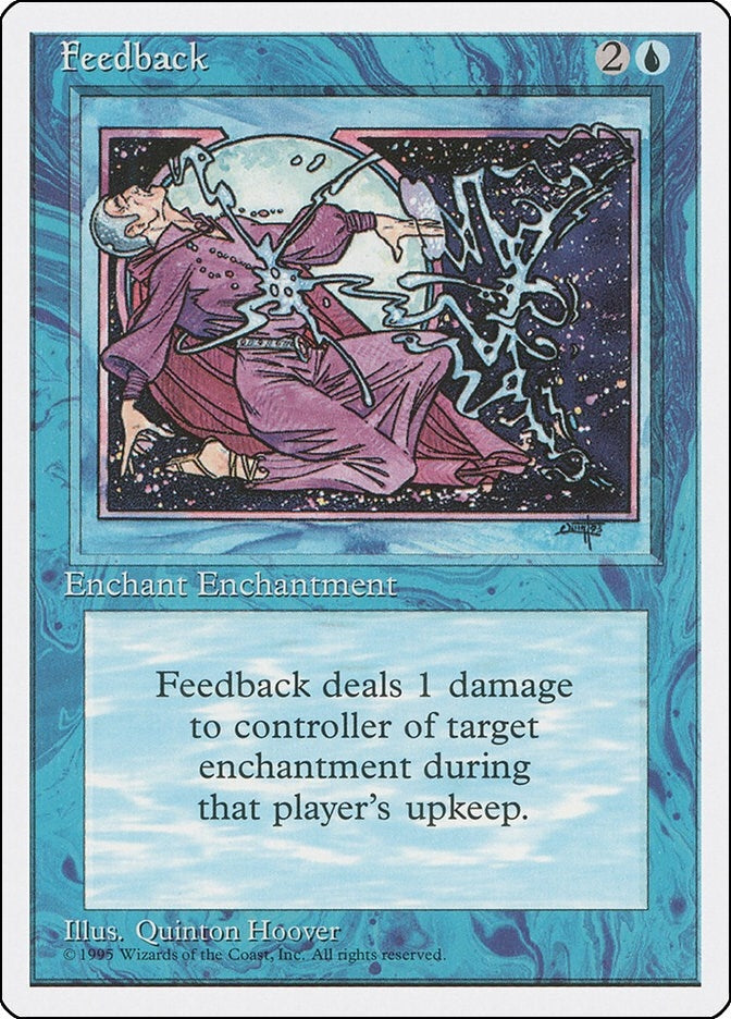 Feedback (71) [4ED] - MTG Single