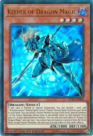 Keeper of Dragon Magic (15004) (CT15) - YuGiOh Single