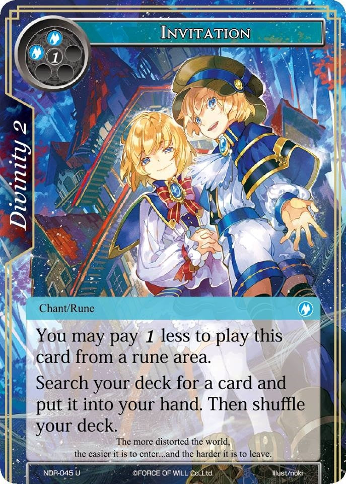 Invitation (45) [NDR] - Force of Will Single