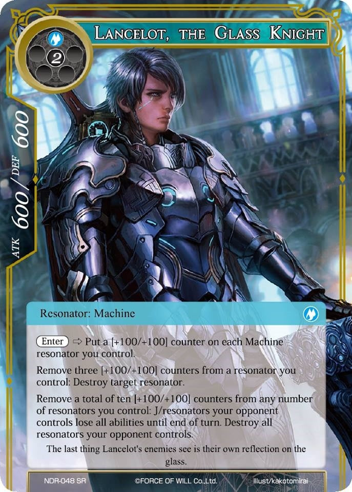 Lancelot the Glass Knight (48) [NDR] - Force of Will Single