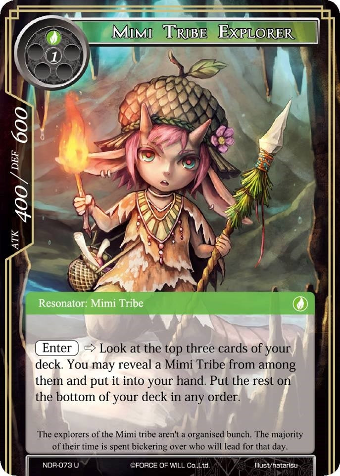Mimi Tribe Explorer (73) [NDR] - Force of Will Single