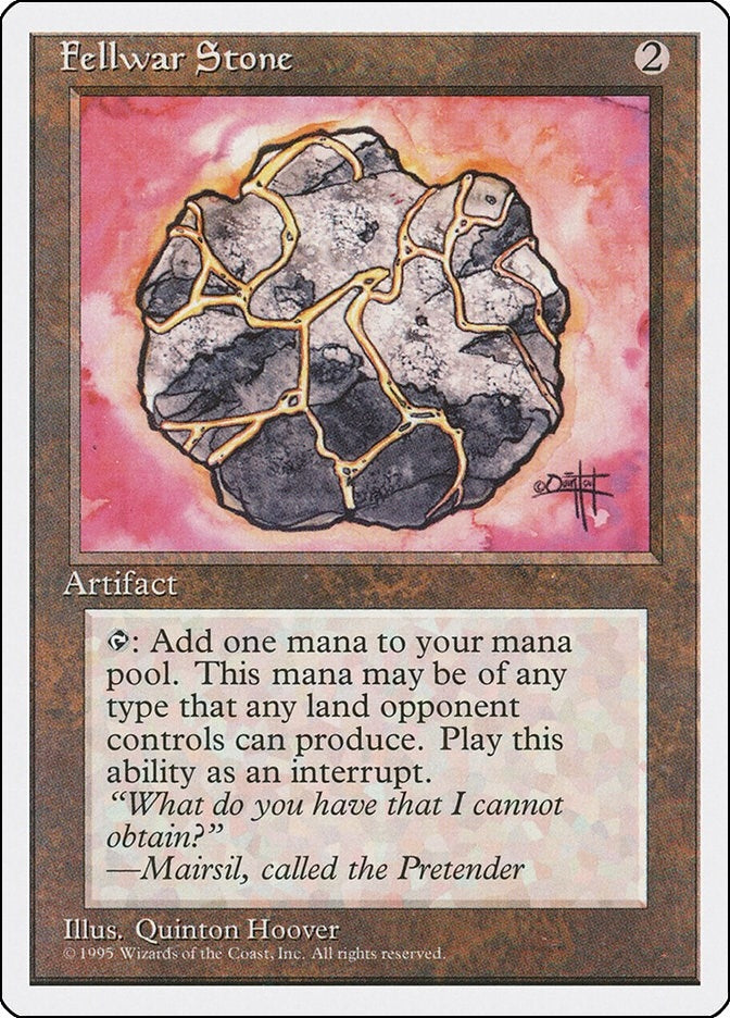 Fellwar Stone (337) [4ED] - MTG Single