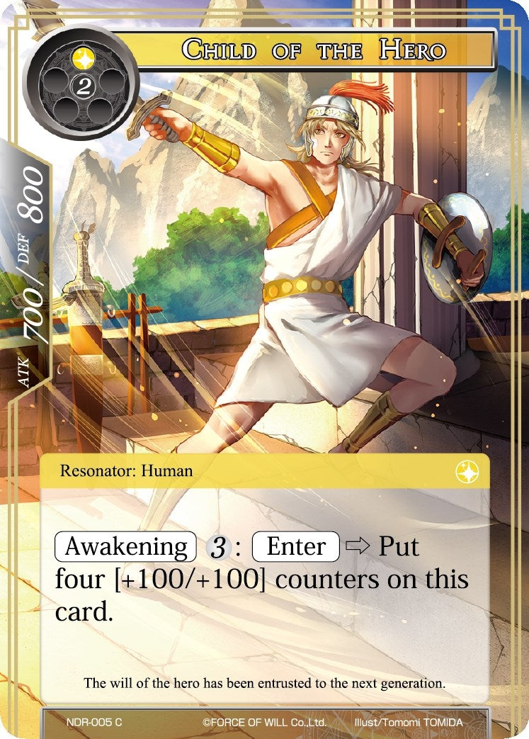 Child of the Hero (5) [NDR] - Force of Will Single
