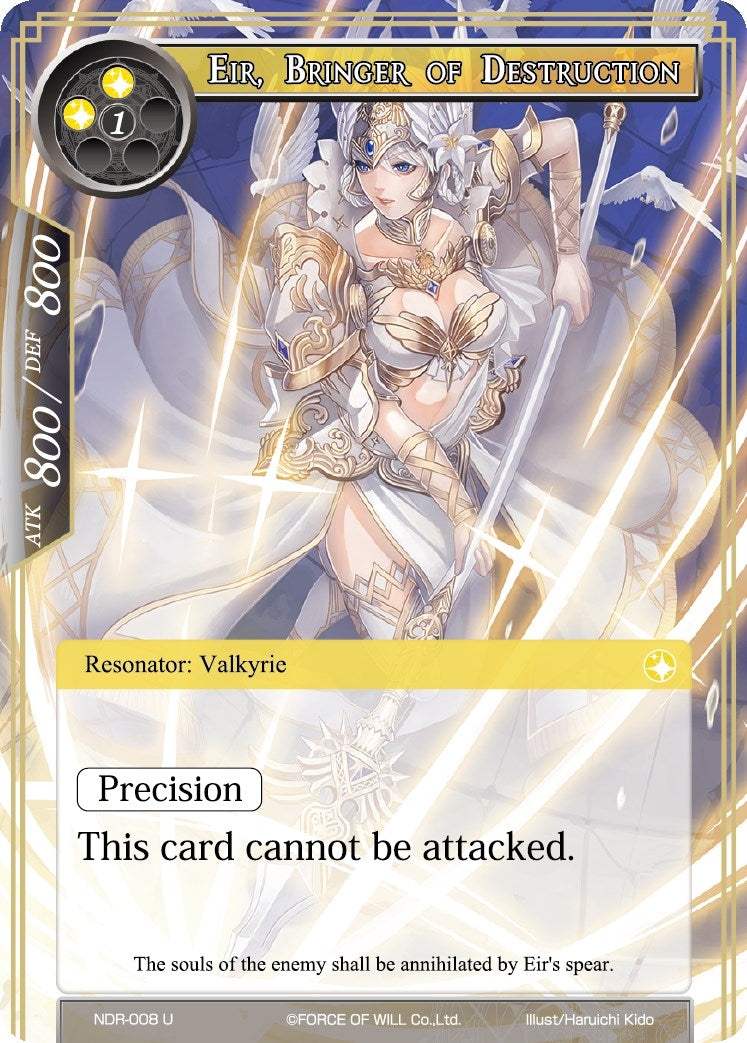 Eir Bringer of Destruction (8) [NDR] - Force of Will Single