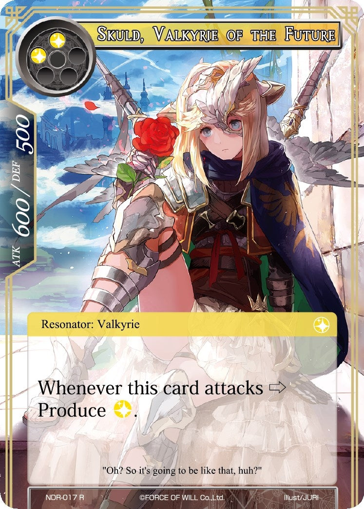 Skuld Valkyrie of the Future (17) [NDR] - Force of Will Single