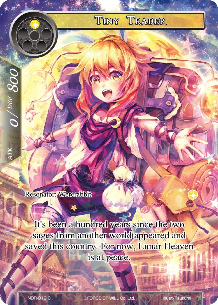 Tiny Trader (Full Art) (19) [NDR] - Force of Will Single