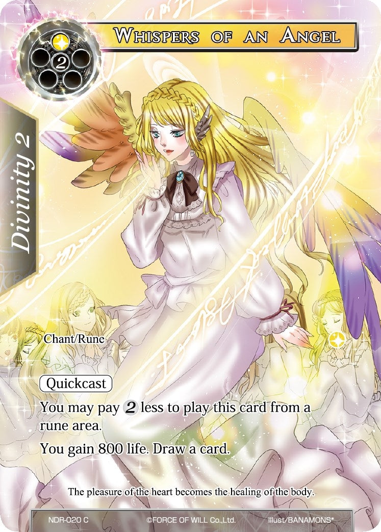 Whispers of an Angel (Full Art) (20) [NDR] - Force of Will Single