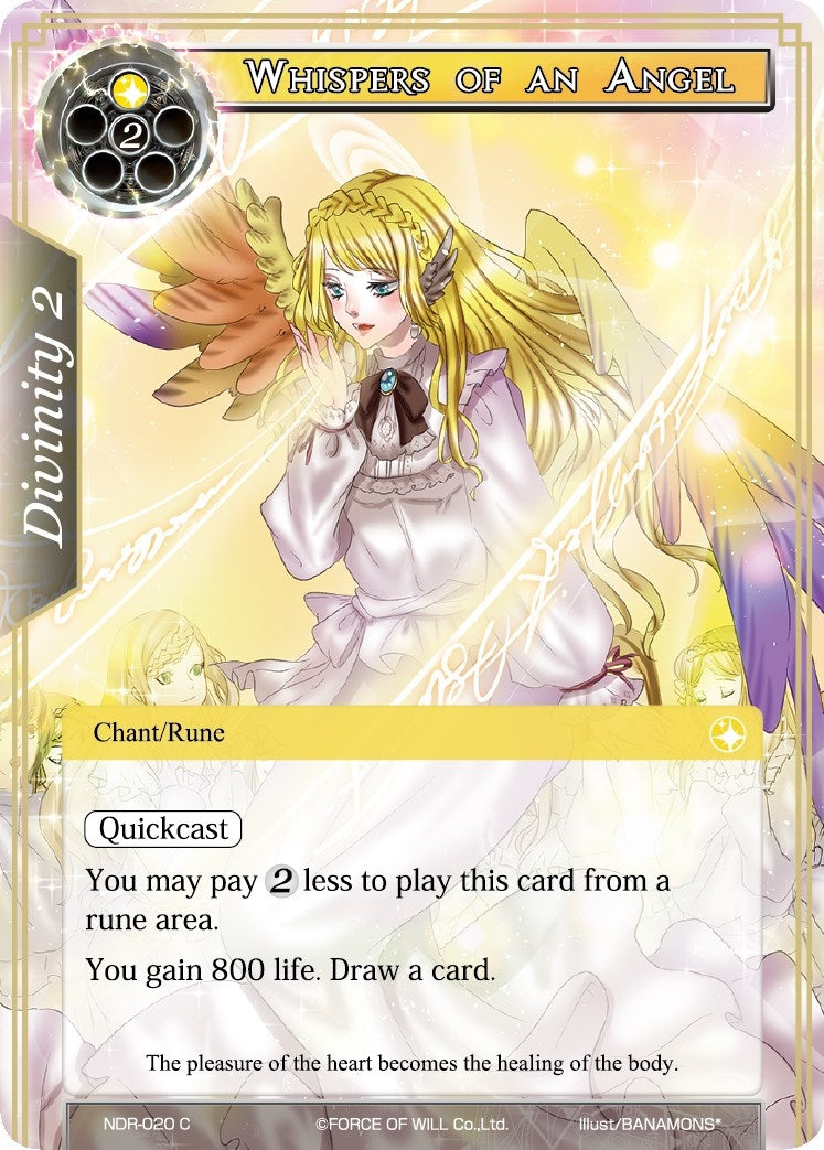 Whispers of an Angel (20) [NDR] - Force of Will Single