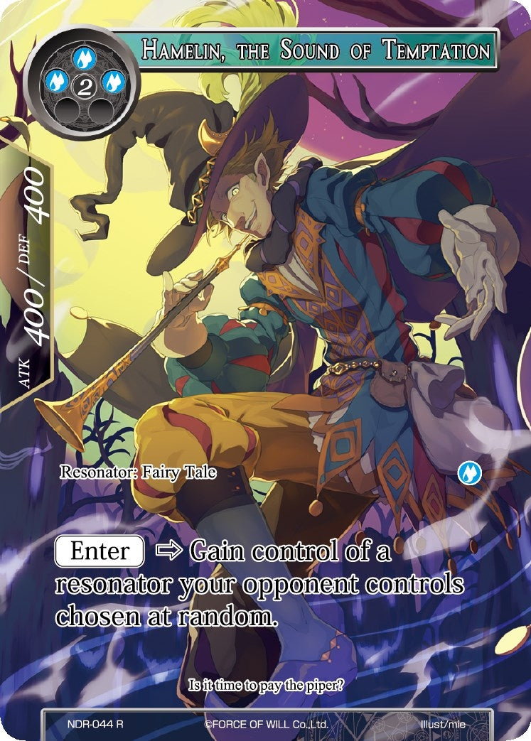 Hamelin the Sound of Temptation (Full Art) (44) [NDR] - Force of Will Single
