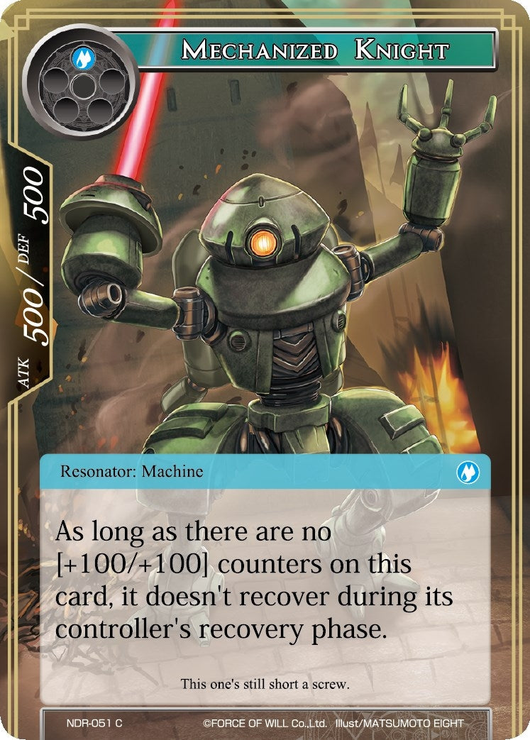 Mechanized Knight (51) [NDR] - Force of Will Single