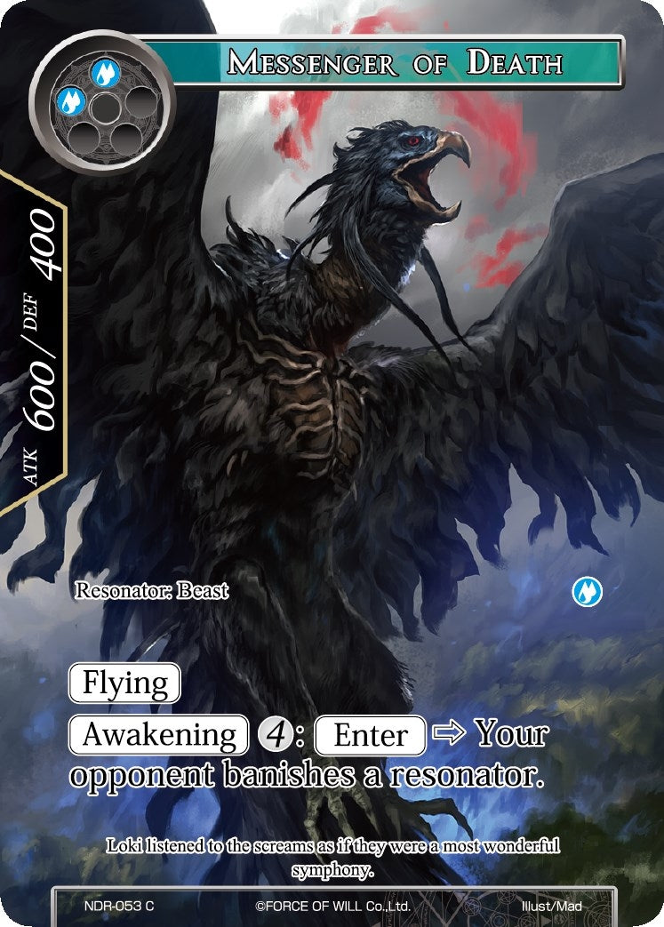 Messenger of Death (Full Art) (53) [NDR] - Force of Will Single