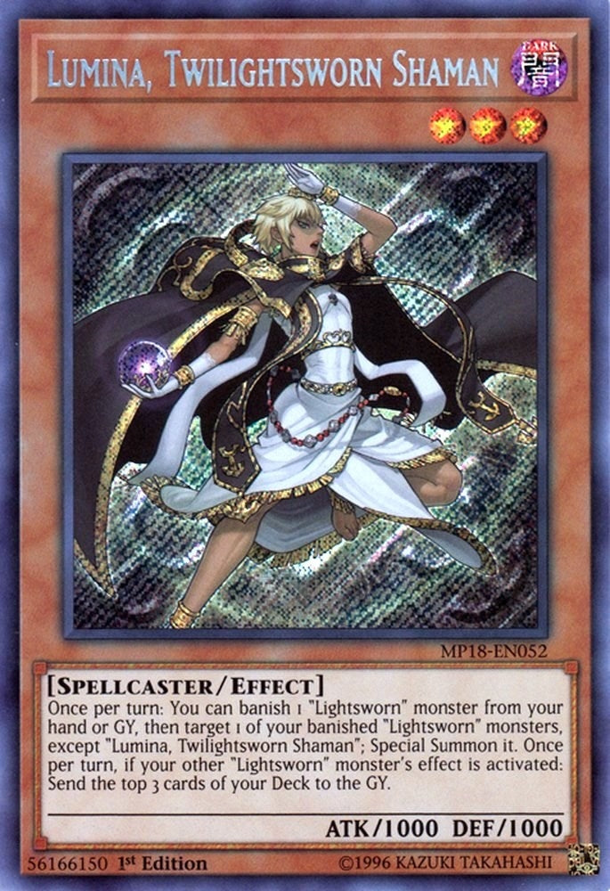 Lumina Twilightsworn Shaman (18052) (MP18) - YuGiOh Single