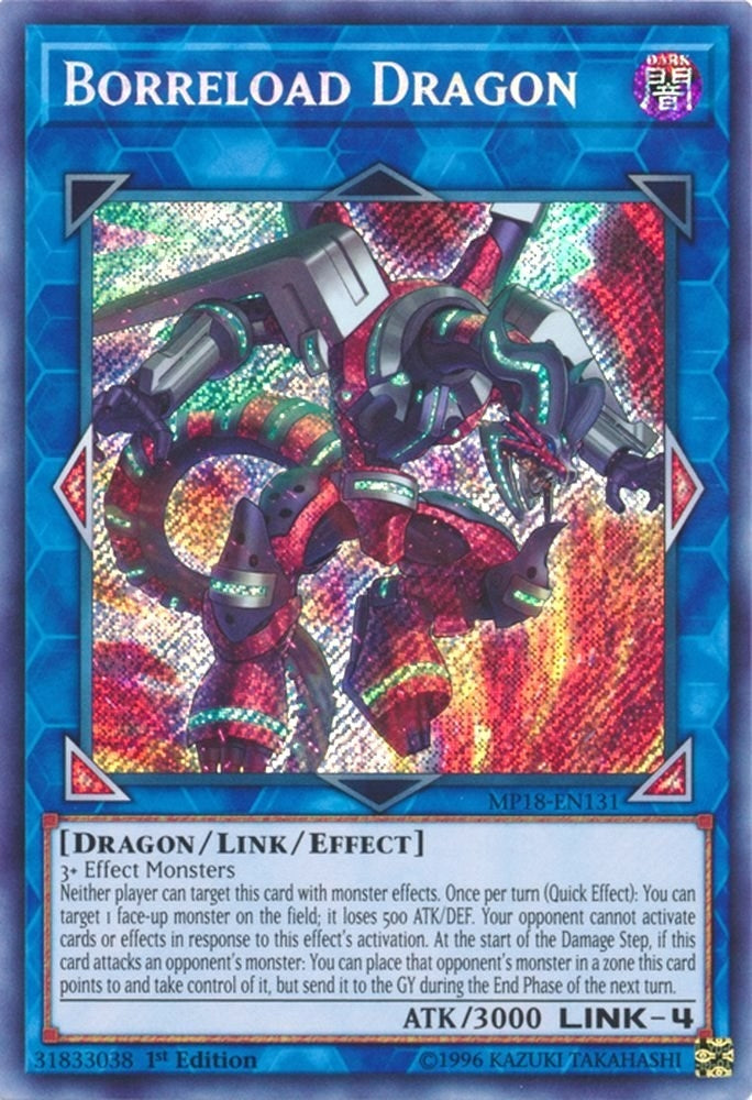 Borreload Dragon (18131) (MP18) - YuGiOh Single