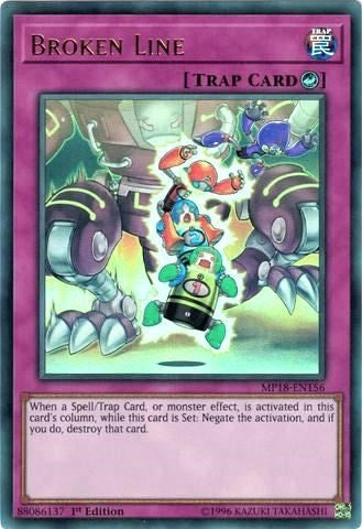 Broken Line (18156) (MP18) - YuGiOh Single