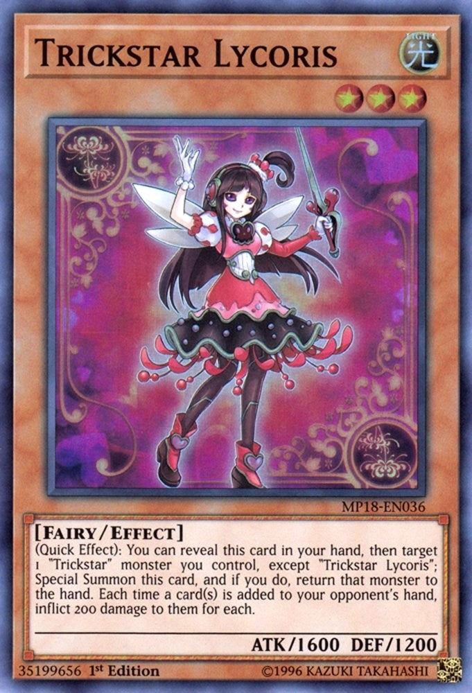 Trickstar Lycoris (18036) (MP18) - YuGiOh Single