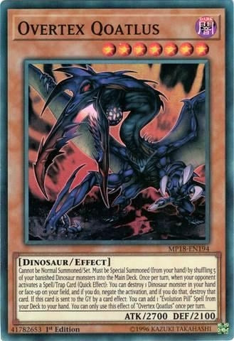 Overtex Qoatlus (18194) (MP18) - YuGiOh Single