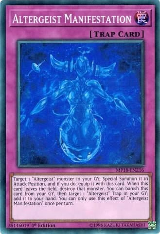 Altergeist Manifestation (18216) (MP18) - YuGiOh Single
