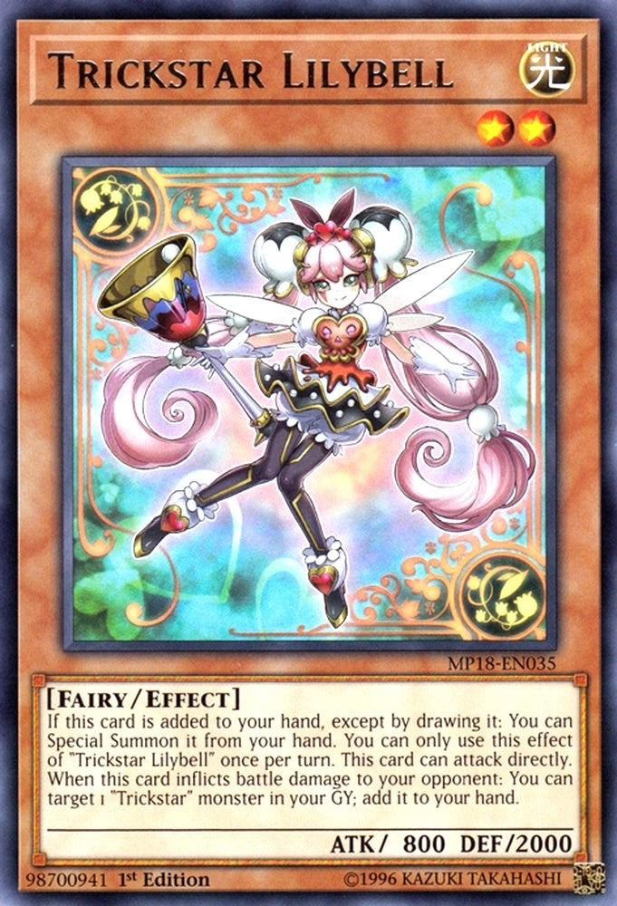 Trickstar Lilybell (18035) (MP18) - YuGiOh Single