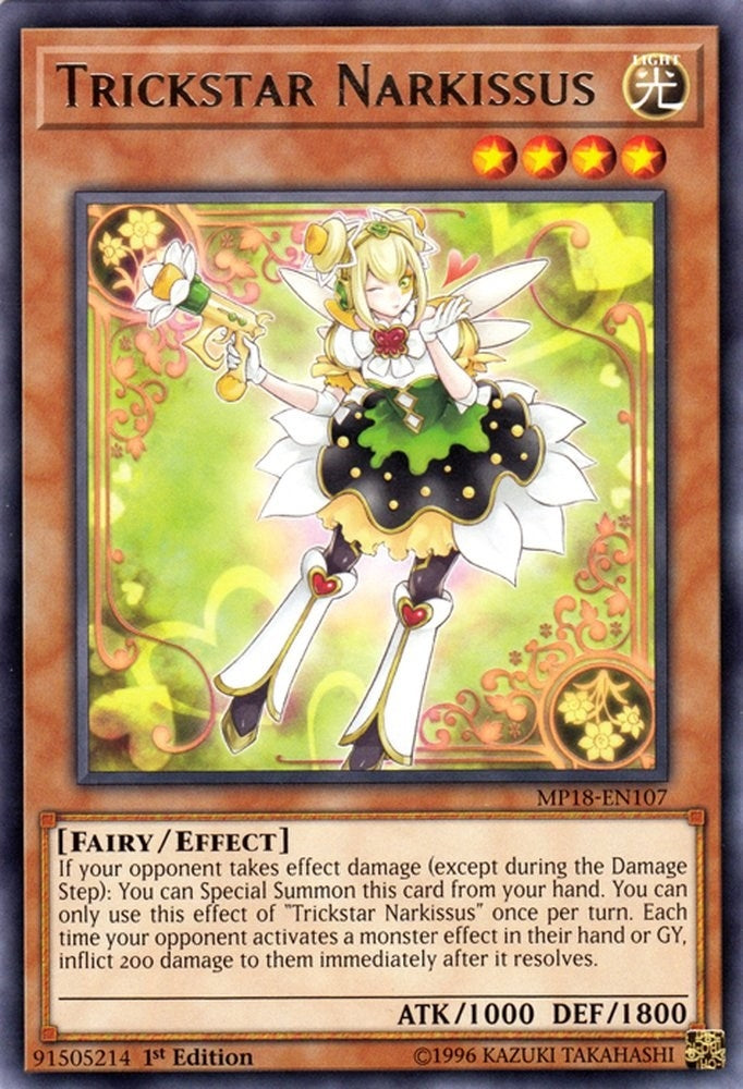 Trickstar Narkissus (18107) (MP18) - YuGiOh Single