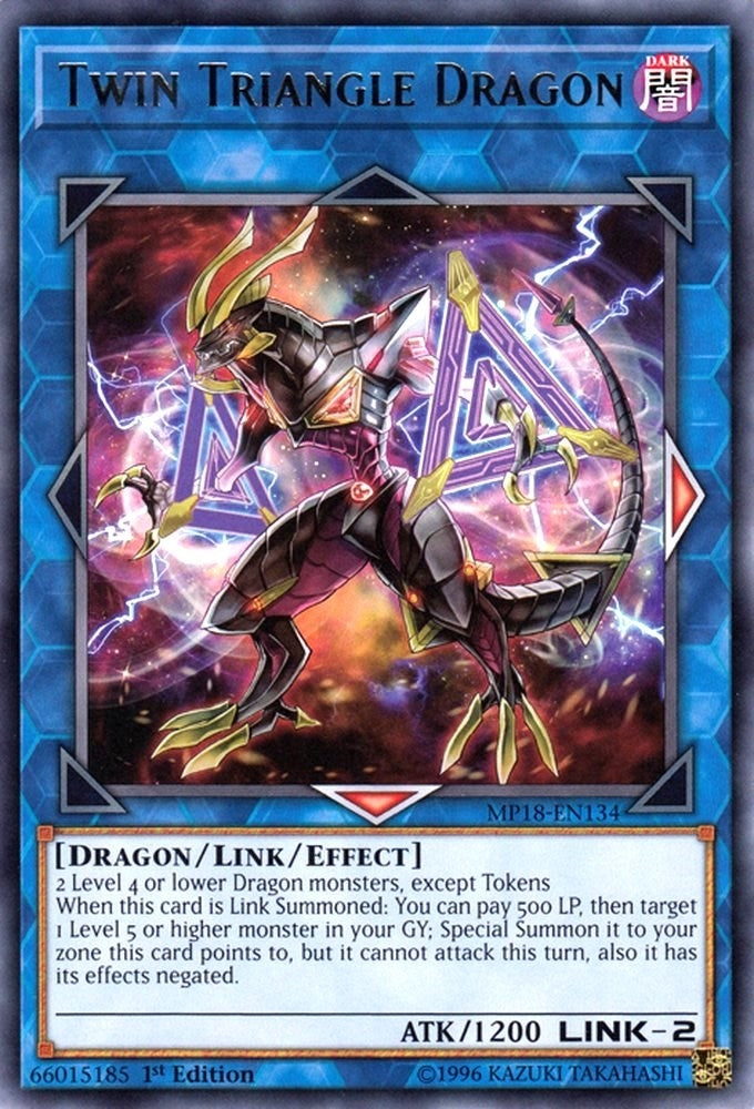 Twin Triangle Dragon (18134) (MP18) - YuGiOh Single