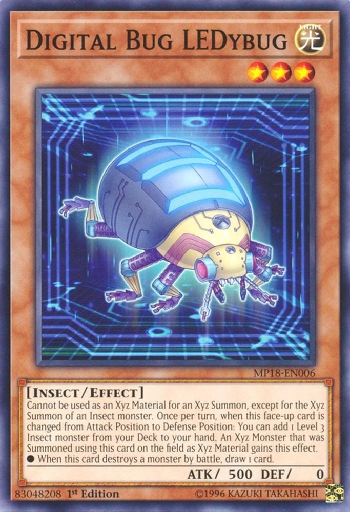 Digital Bug LEDybug (18006) (MP18) - YuGiOh Single