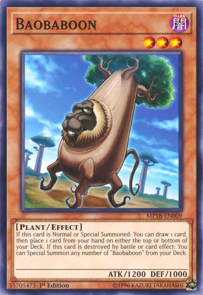 Baobaboon (18009) (MP18) - YuGiOh Single