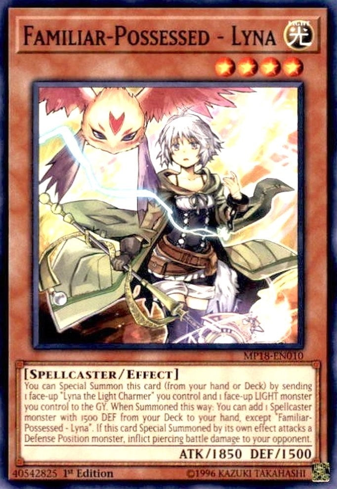 Familiar-Possessed - Lyna (18010) (MP18) - YuGiOh Single