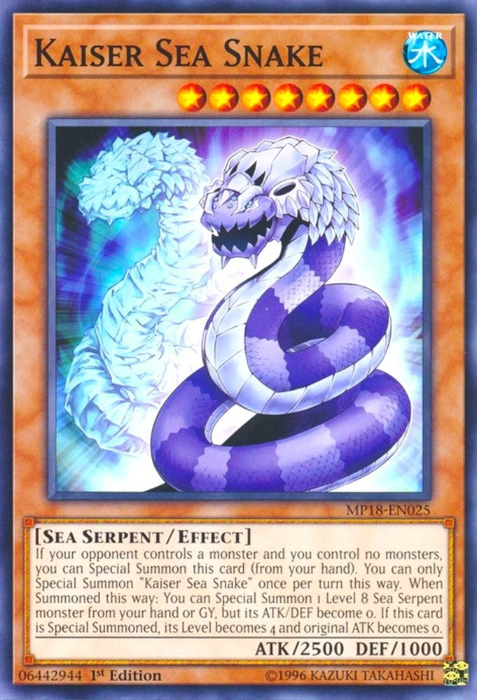 Kaiser Sea Snake (18025) (MP18) - YuGiOh Single