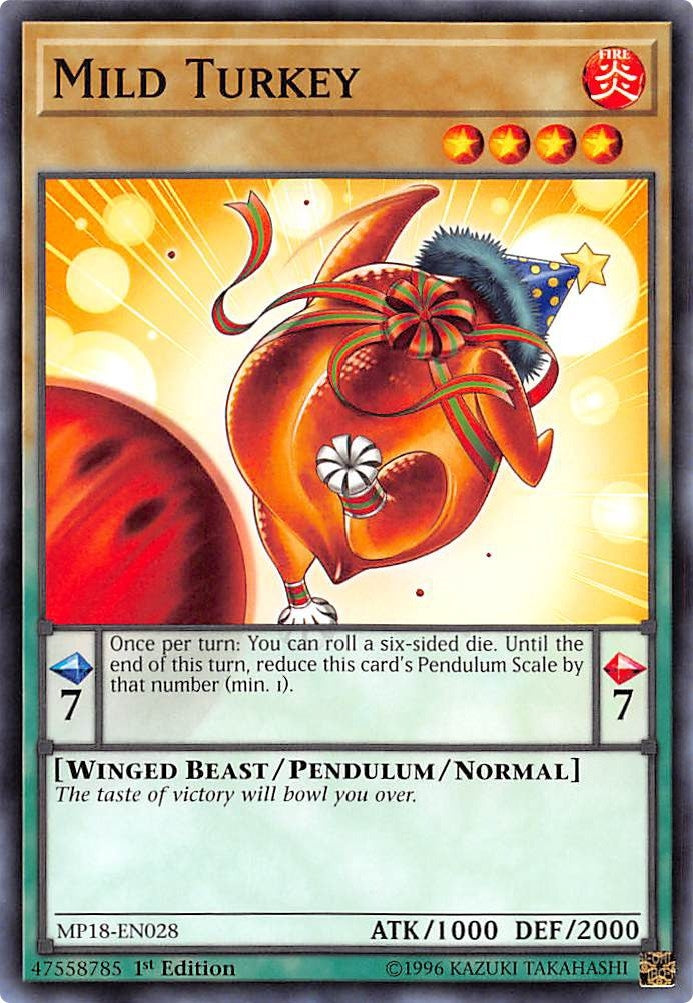 Mild Turkey (18028) (MP18) - YuGiOh Single
