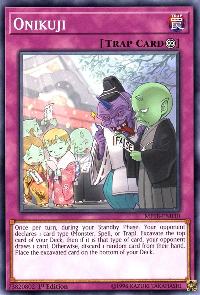 Onikuji (18030) (MP18) - YuGiOh Single