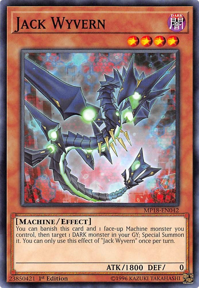 Jack Wyvern (18042) (MP18) - YuGiOh Single