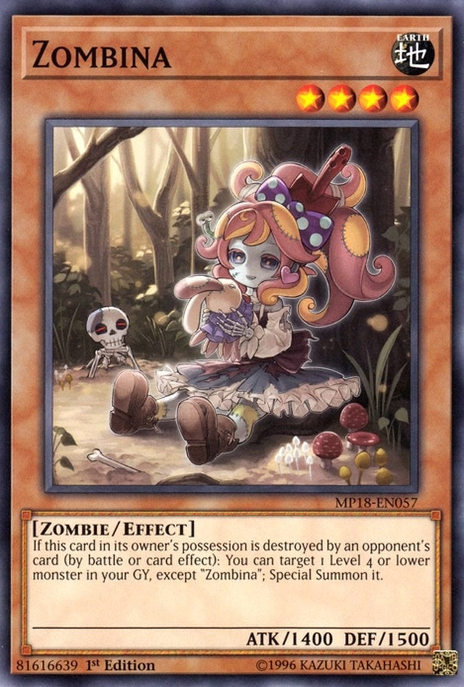 Zombina (18057) (MP18) - YuGiOh Single