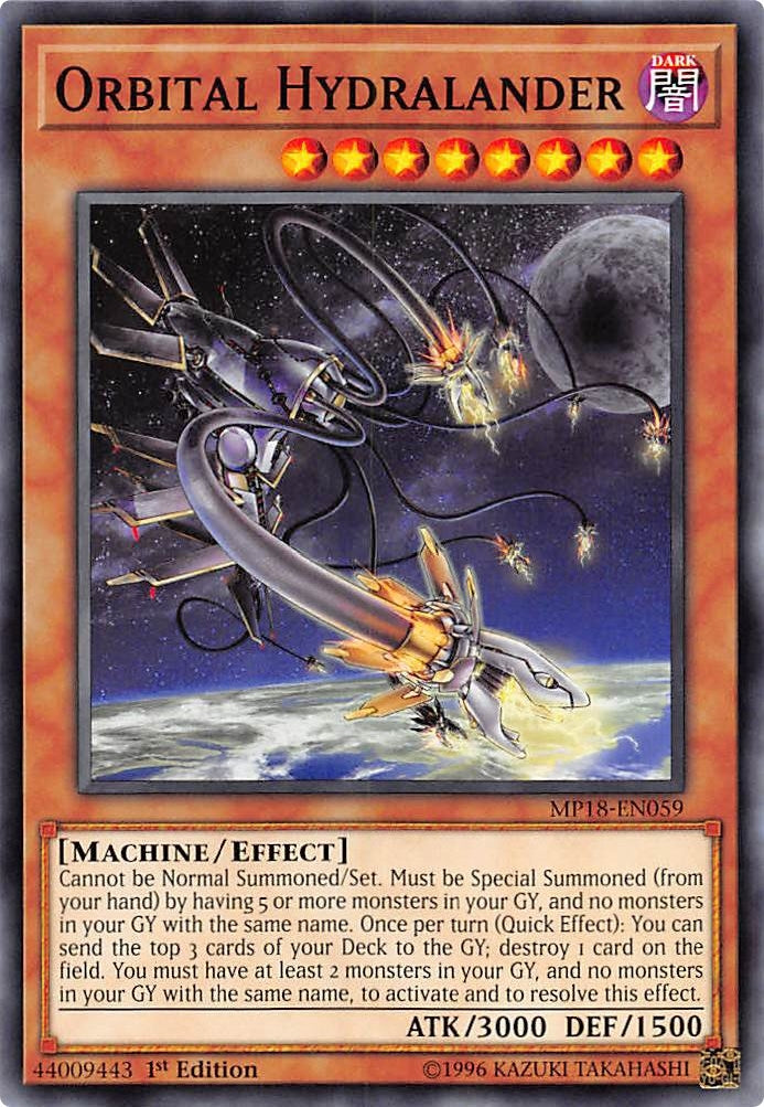 Orbital Hydralander (18059) (MP18) - YuGiOh Single