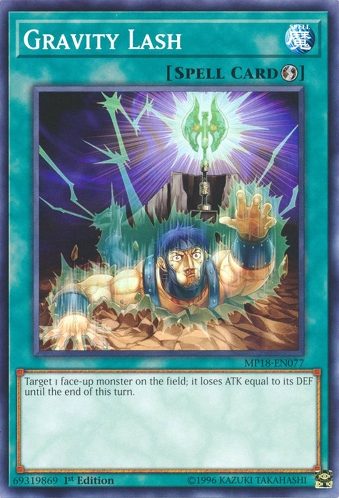 Gravity Lash (18077) (MP18) - YuGiOh Single