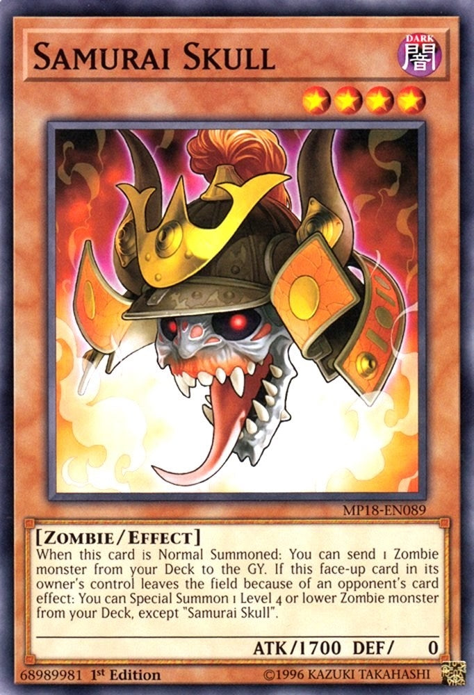 Samurai Skull (18089) (MP18) - YuGiOh Single
