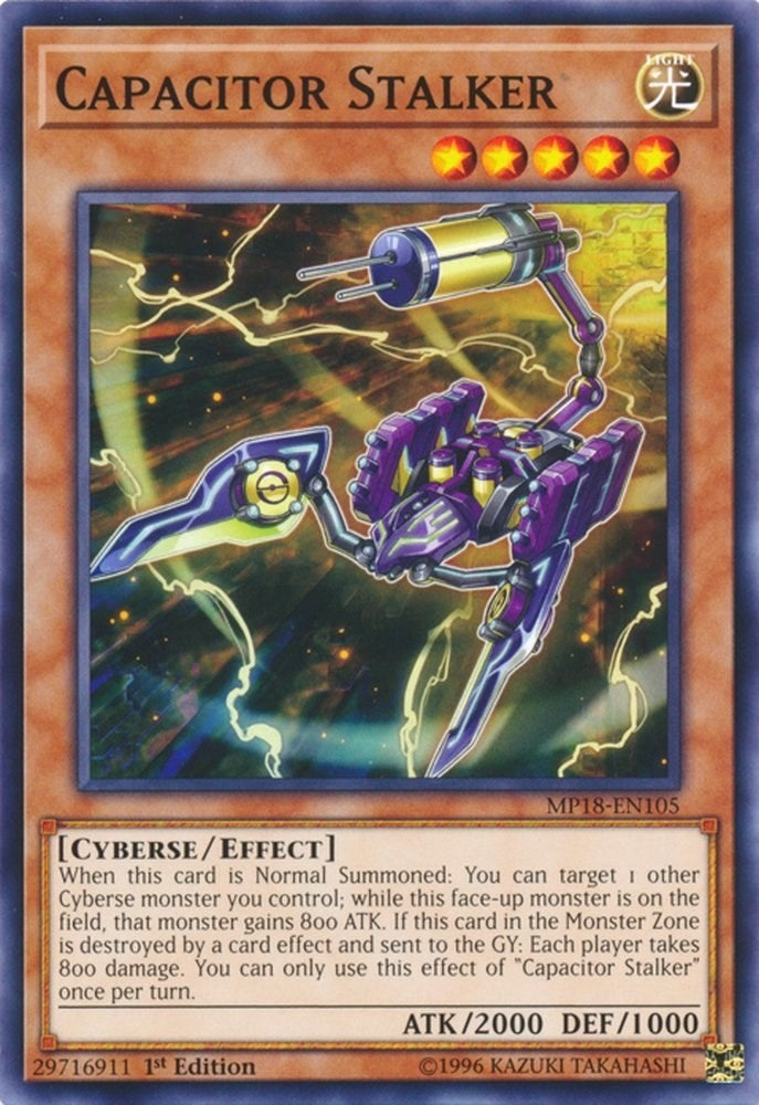 Capacitor Stalker (18105) (MP18) - YuGiOh Single