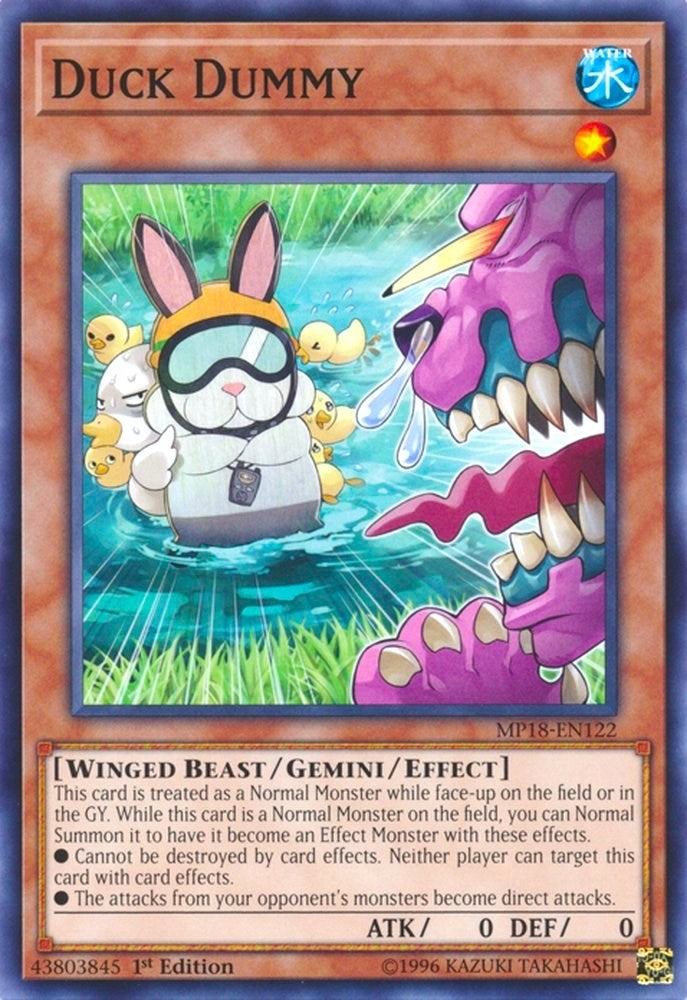 Duck Dummy (18122) (MP18) - YuGiOh Single