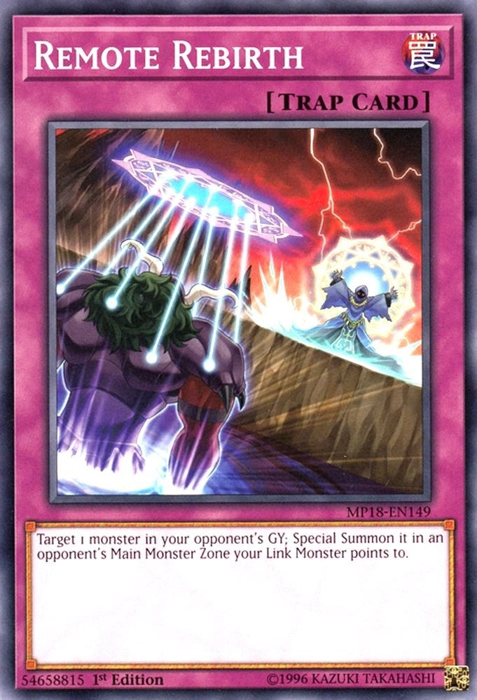 Remote Rebirth (18149) (MP18) - YuGiOh Single