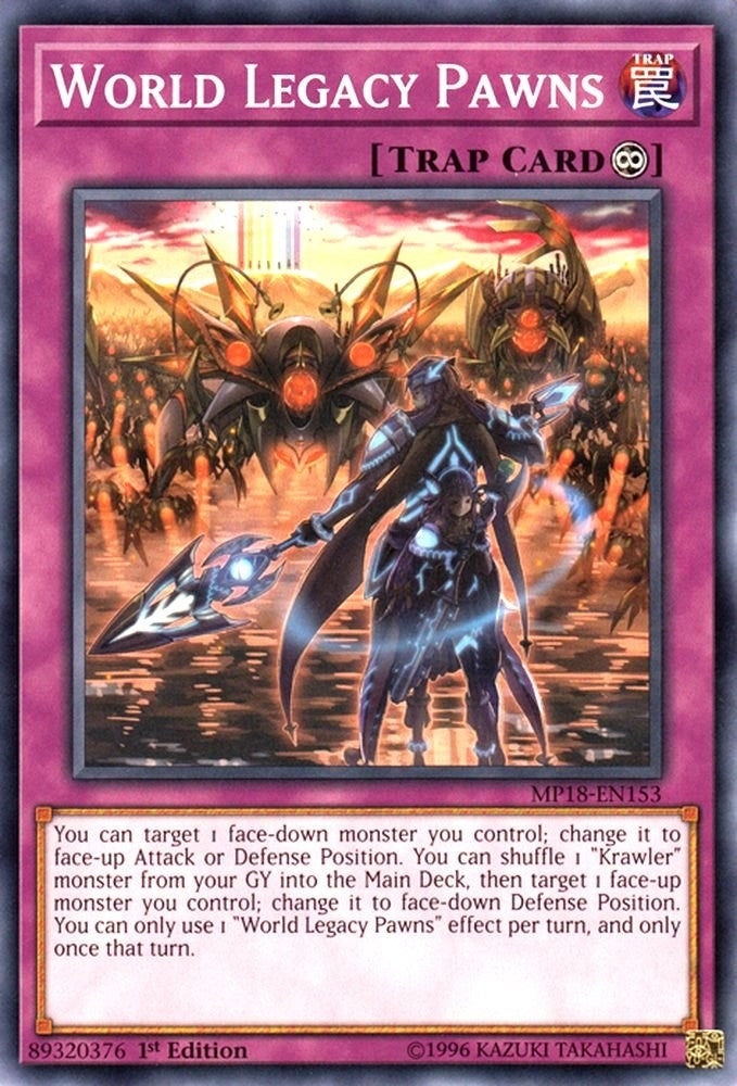 World Legacy Pawns (18153) (MP18) - YuGiOh Single