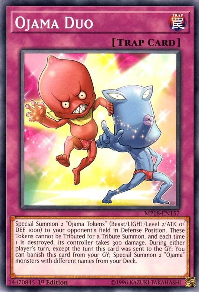 Ojama Duo (18157) (MP18) - YuGiOh Single
