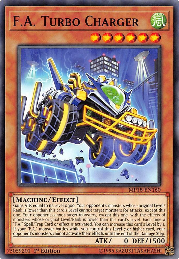 F.A. Turbo Charger (18160) (MP18) - YuGiOh Single