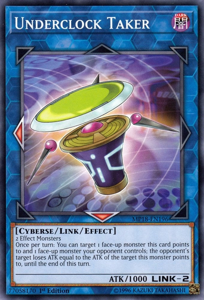 Underclock Taker (18196) (MP18) - YuGiOh Single