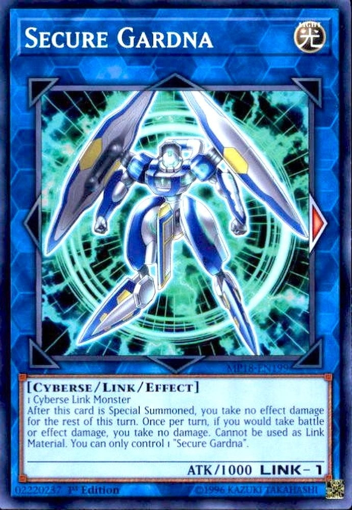 Secure Gardna (18199) (MP18) - YuGiOh Single
