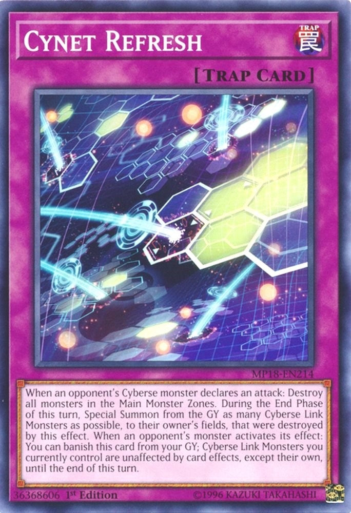 Cynet Refresh (18214) (MP18) - YuGiOh Single