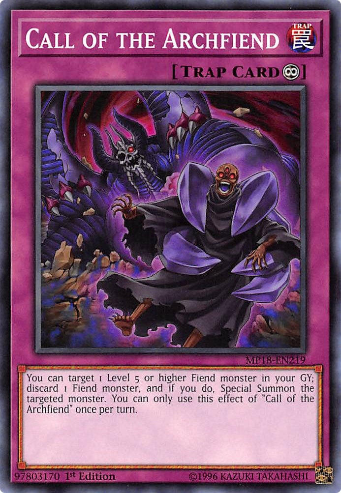 Call of the Archfiend (18219) (MP18) - YuGiOh Single