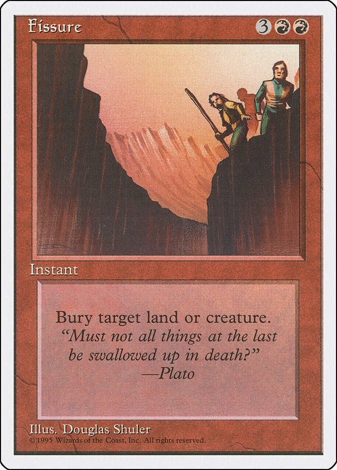 Fissure [4ED] - MTG Single