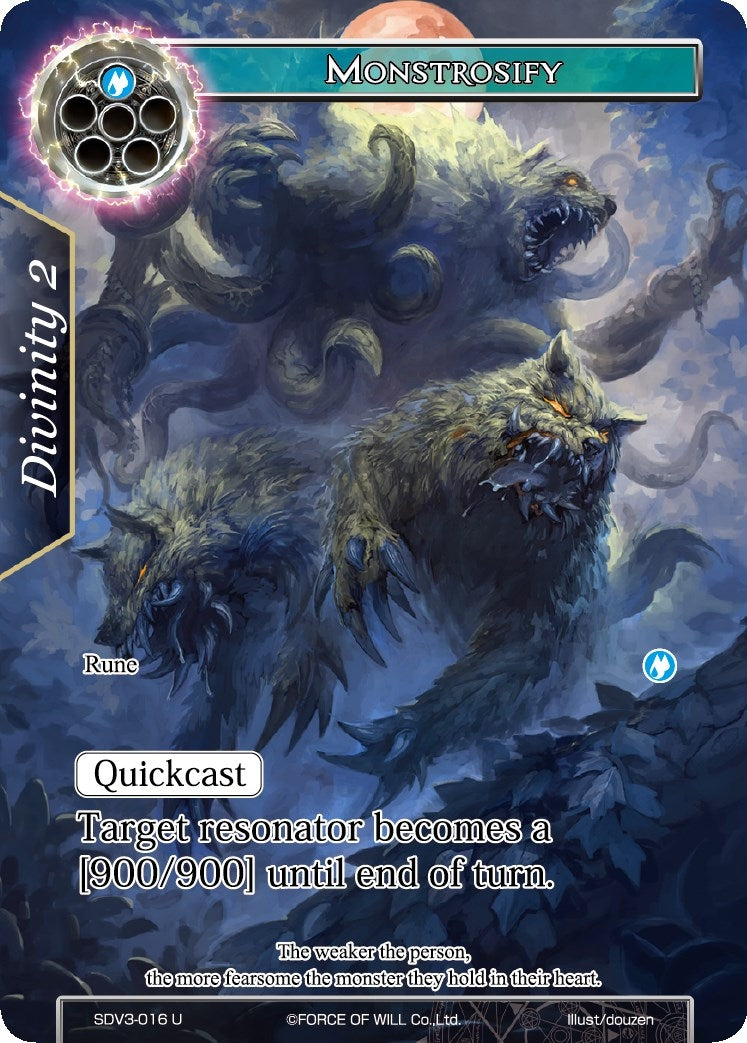 Monstrosify (3016) [VH] - Force of Will Single