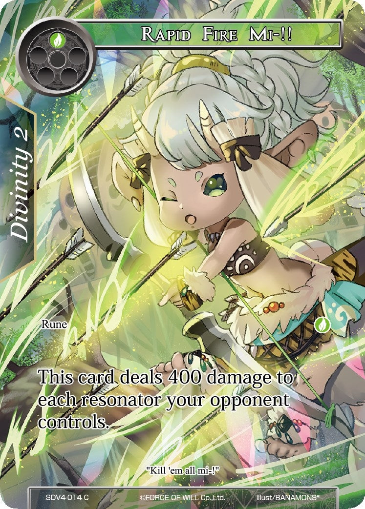 Rapid Fire Mi-!! (4014) [VH] - Force of Will Single